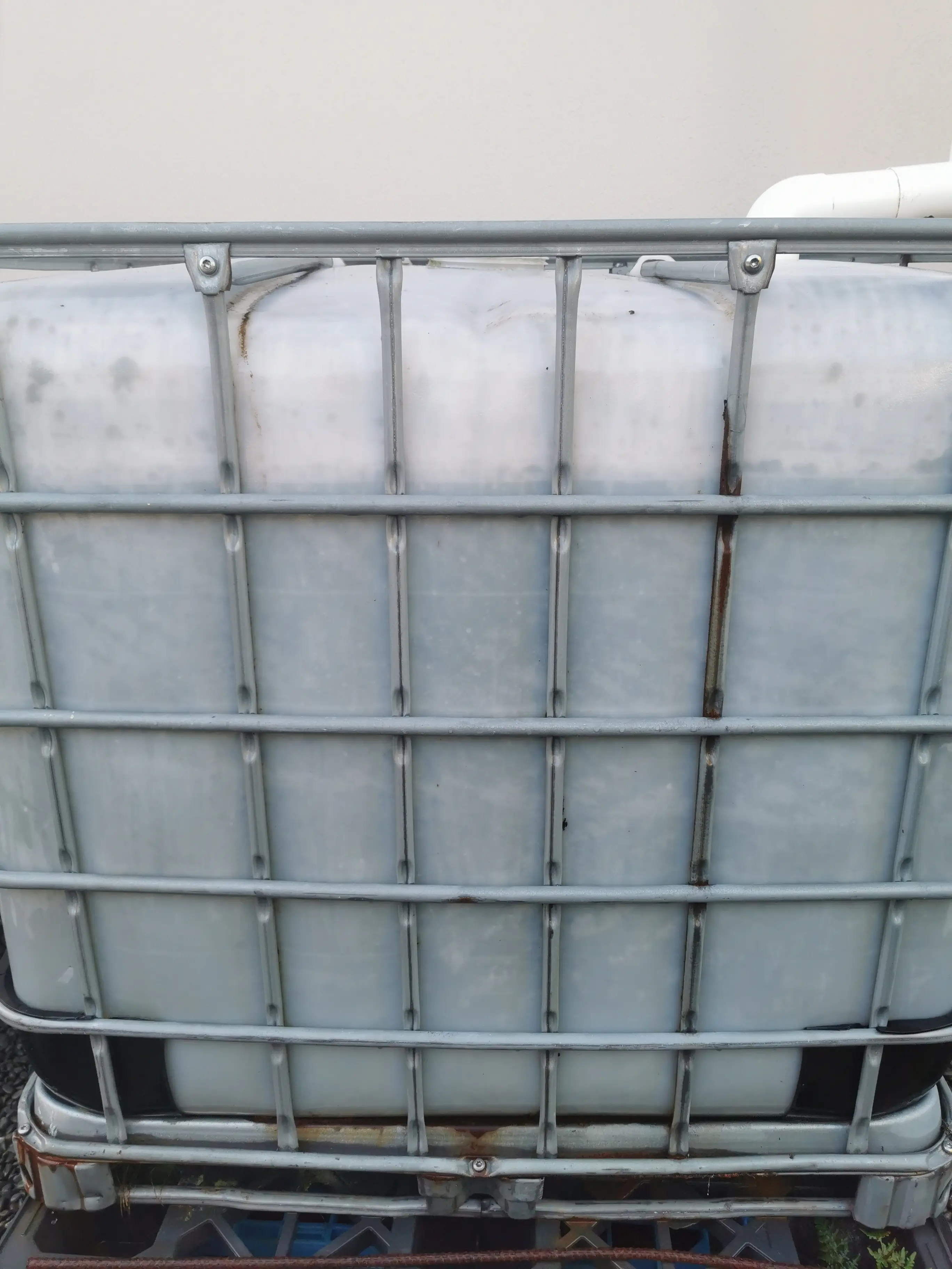 Water tank clean, after professional exterior cleaning in Canterbury